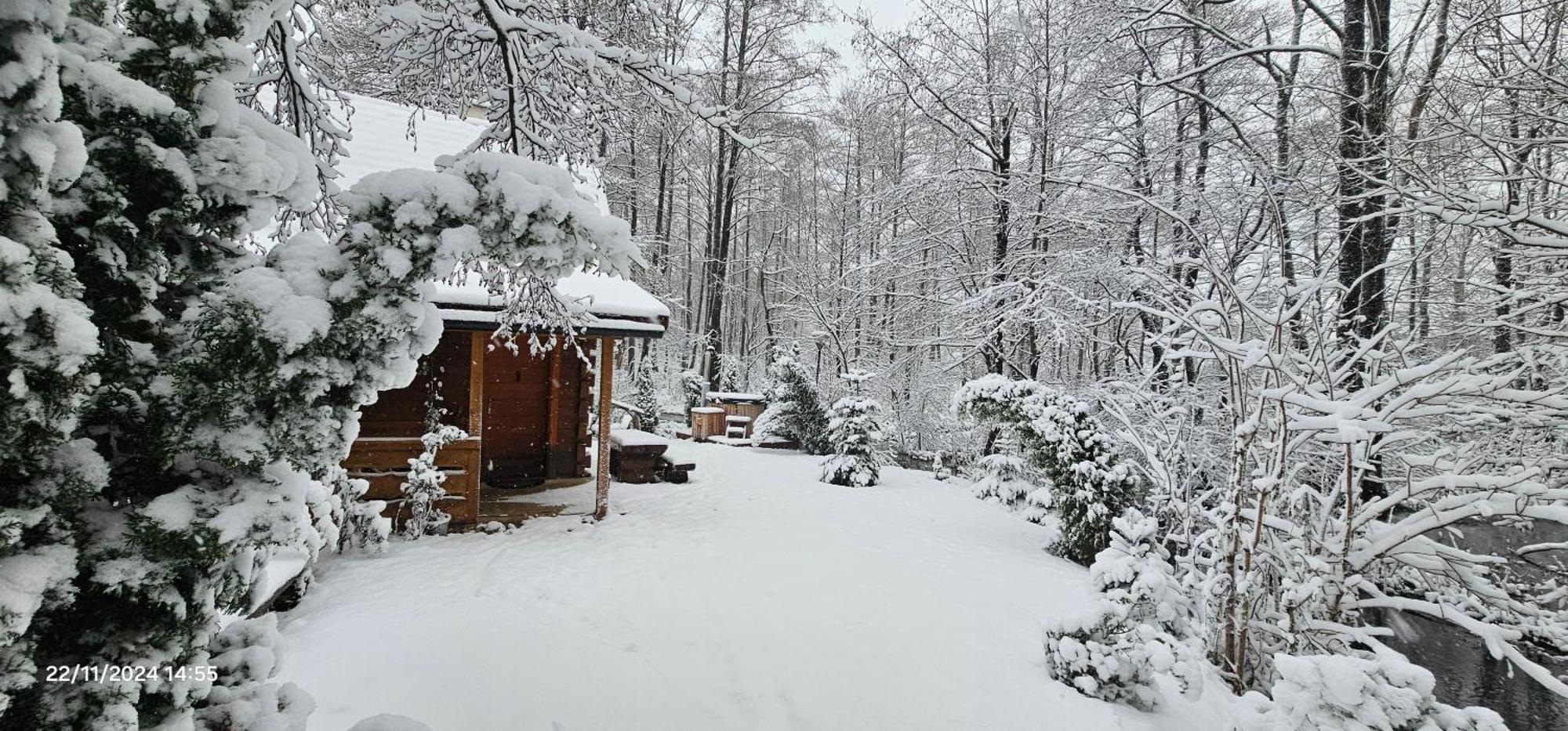 Vodenica Vrelo Chalets Vrelo Korenicko Ngoại thất bức ảnh